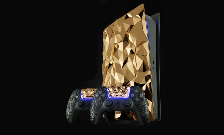 PS5 طلایی ۱.۸ میلیون دلاری!