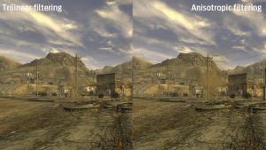 تفاوت Trilinear Filtering و Anisotropic Filtering به روایت تصویر