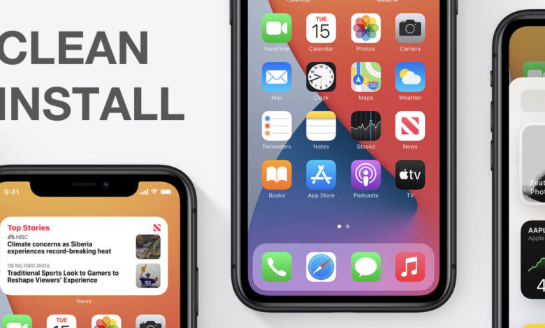 Clean Install سیستم عامل iOS بهترین روش برای بروزرسانی آیفون است!