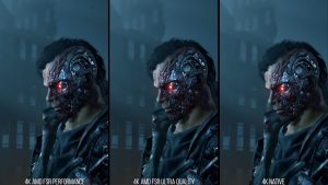 تأثیر FSR از نظر بصری در بازی Terminator Resistance به ندرت دیده می‌شود