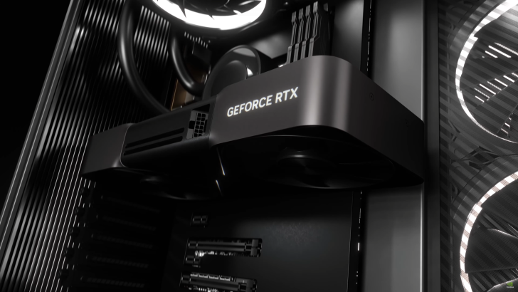 کارت گرافیک NVIDIA GeForce RTX 5090 در نمایشگاه CES 2025